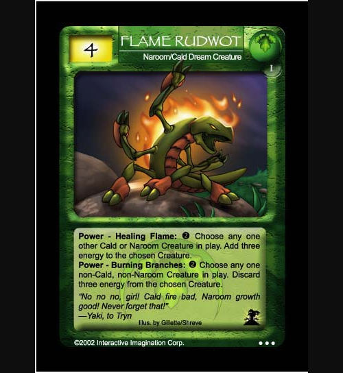 Flame Rudwot - Naroom